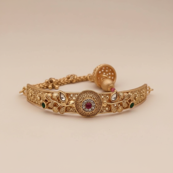 Mughal Motif Stone Embellished Bracelets