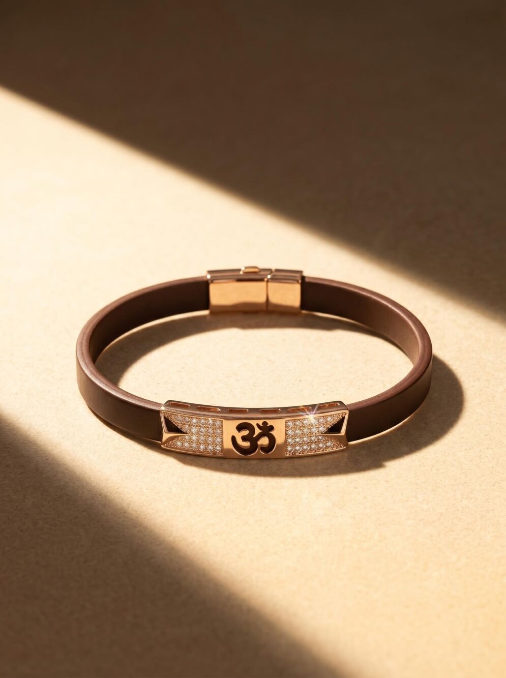 Om Symbol Silicone Band Women Bracelet