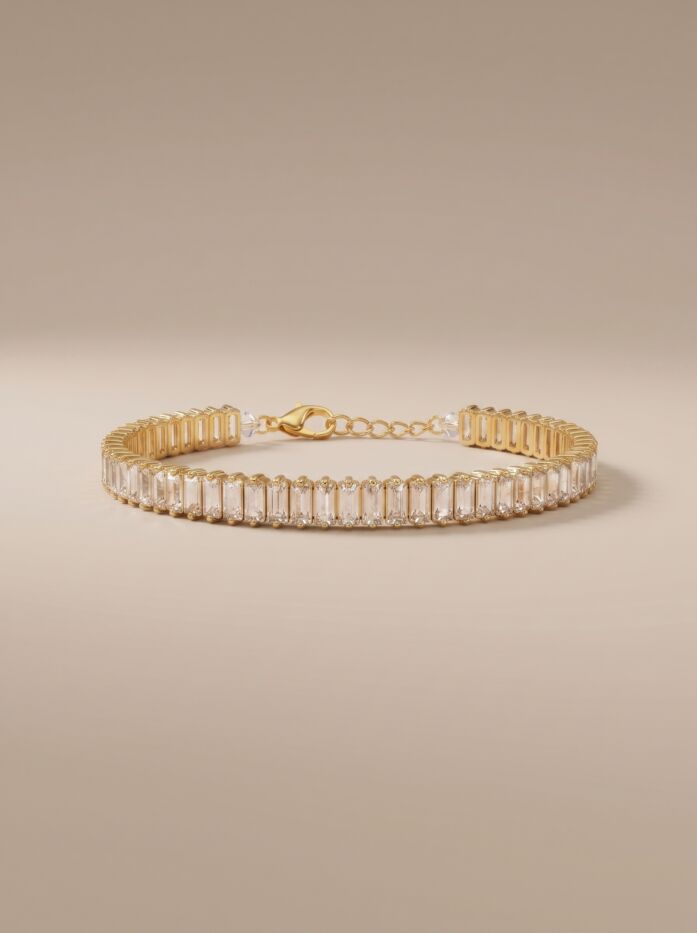 Luxury Diamond Tennis Women Bracelet